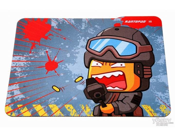Designs natural rubber mouse pad