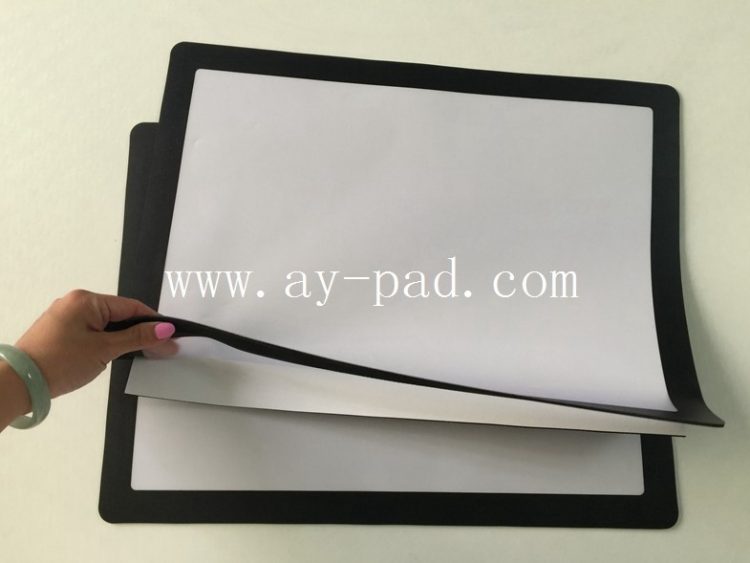 Pvc Anti-slip Desk Pad ,Promotional Window Insert Photo Frame Counter mat With Rubber Base
