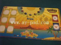 Anti Slip Rubber Big Size Game Play Mat For Trading Card