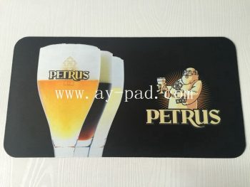 Non Skid Rubber Bar Runner With Custom Logo For Drink Promotion