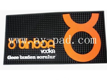 Durable Advertising Absolut PVC New Bar Runner Mat