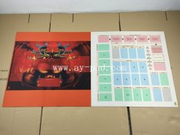 AY Rubber Material and Custom made printed flat mousepad Style Play mat /Game mat