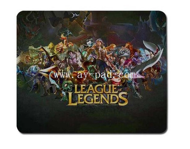 Mouse Mat with Logo/Customized Mouse Pad Best Selling Custom League of Legends Mouse Pad