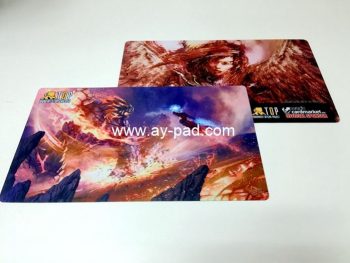 Rubber play mat material mtg trading card game playmat